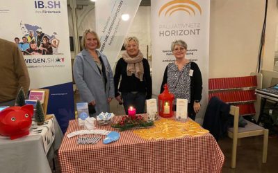 Infostand beim Benefizkonzert in Rendsburg